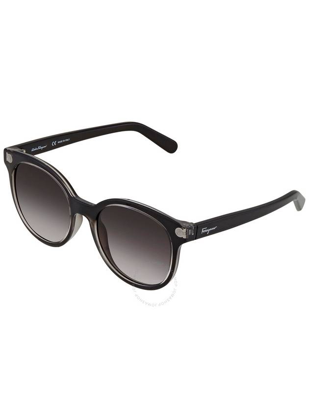 Eyewear Round Sunglasses Black - SALVATORE FERRAGAMO - BALAAN 4