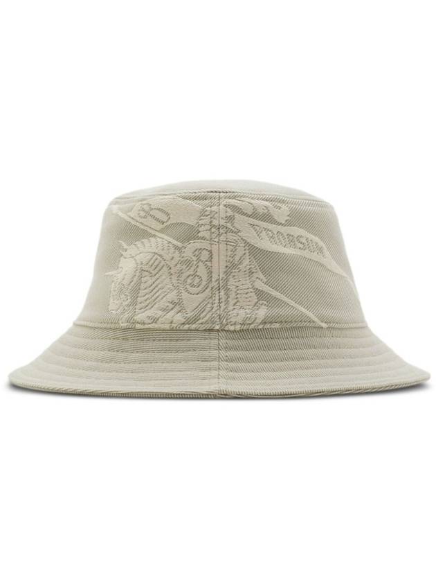 EKD Cotton Blend Bucket Hat Hunter - BURBERRY - BALAAN 3