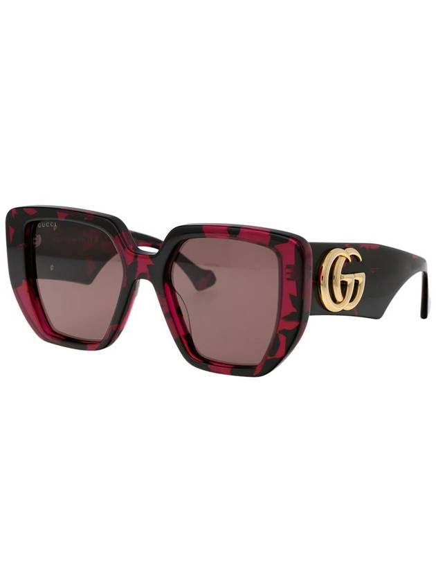 logo-embellished oversized sunglasses GG0956S - GUCCI - BALAAN 3