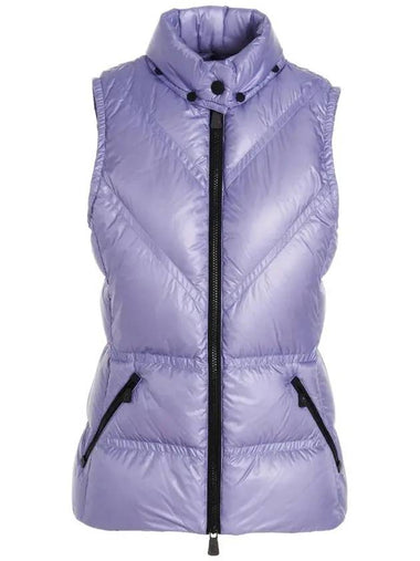 Moye Padded Vest Lilac - MONCLER - BALAAN 1