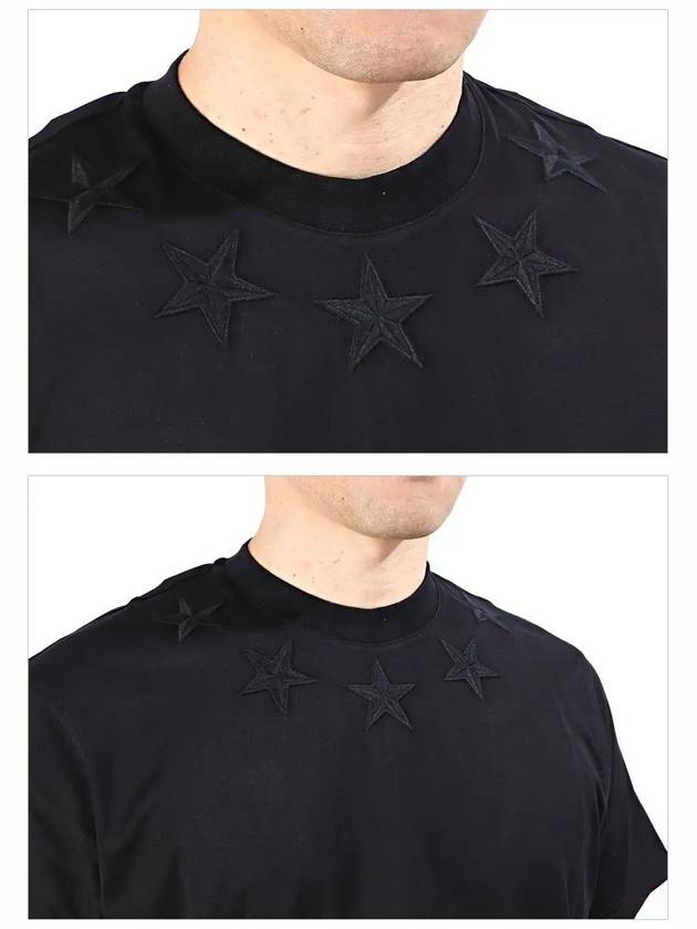 Overfit star round tshirt 7000 651 - GIVENCHY - BALAAN 4