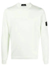 Men's Shadow Lens Wappen Knit Top White - STONE ISLAND - BALAAN 2