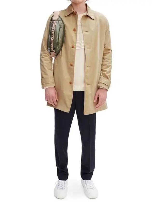 Victor Mac Single Coat Beige - A.P.C. - BALAAN 5