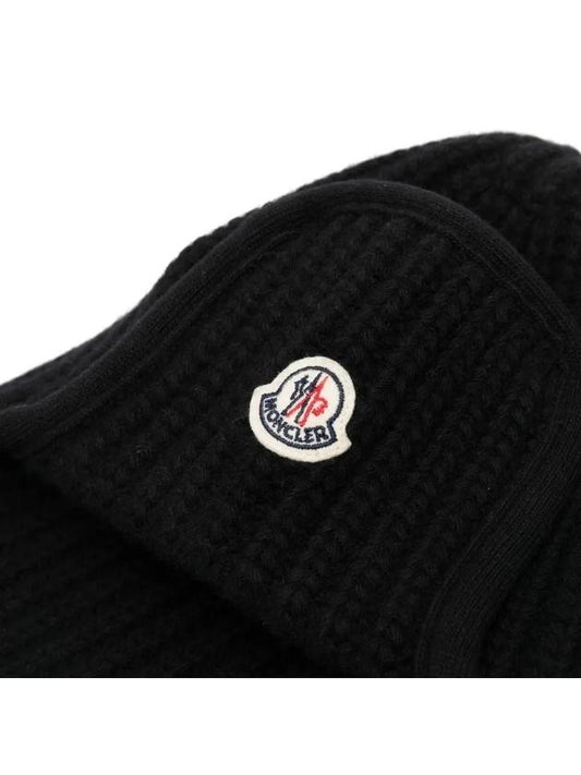 Hat Wool Aviator Beanie Black 3B00022 M1241 999 - MONCLER - BALAAN 2