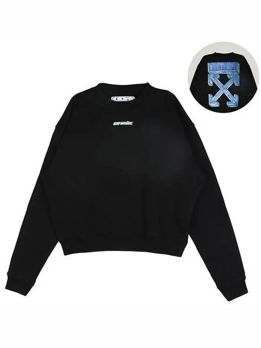 Men’s Marker Arrow Sweatshirt Black - OFF WHITE - BALAAN 2