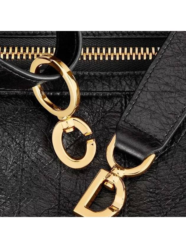 D-Journey Macrocannage Medium Shoulder Bag Black - DIOR - BALAAN 6