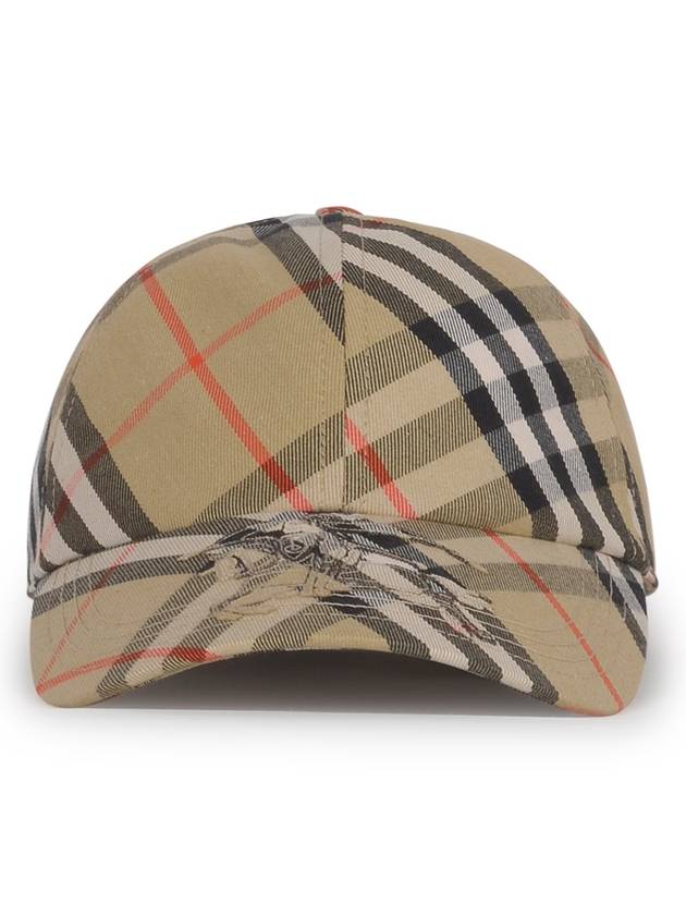 Vintage Check Base Ball Cap Beige - BURBERRY - BALAAN 2