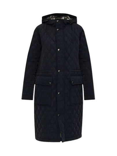 Appliquéd B Shield Quilted Parka Black - BURBERRY - BALAAN 2