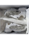 Vibe Oblique Transparent Rubber Low Top Sneaker Grey - DIOR - BALAAN 9