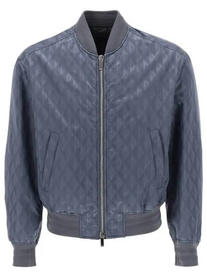 Men's CD Diamond Bomber Jacket Grey - DIOR - BALAAN 2