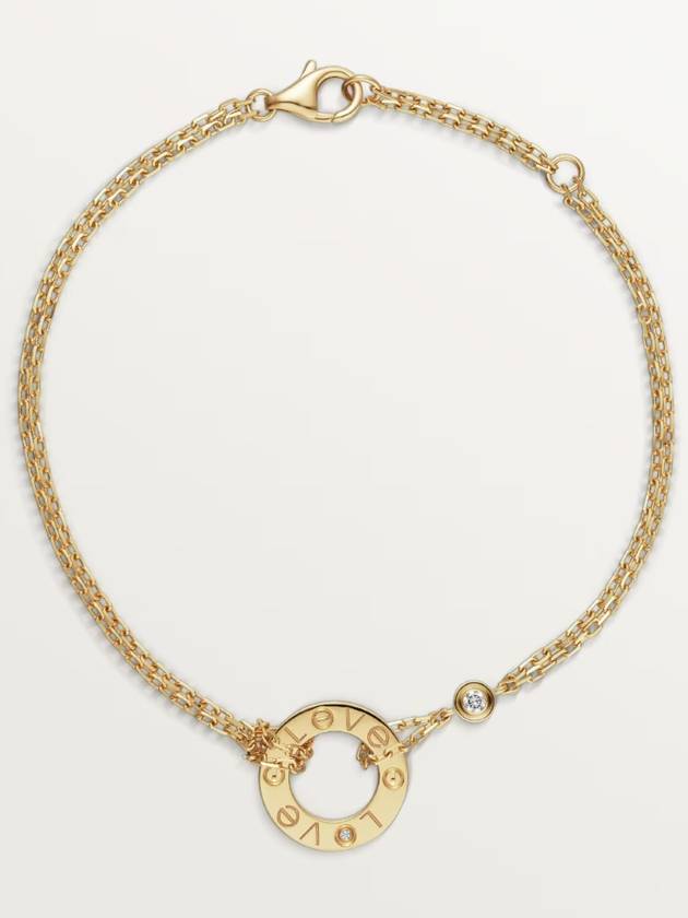 Love Diamond Bracelet Gold - CARTIER - BALAAN 2