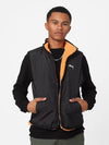 Reversible Stock Sherpa Vest Orange - STUSSY - BALAAN 3