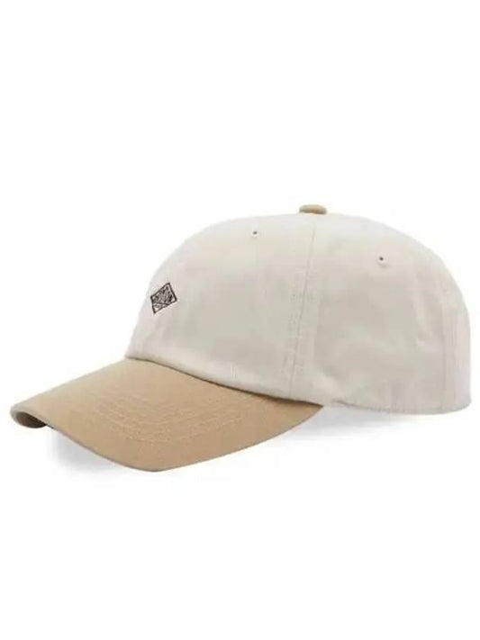 24 DTH0228 TKC IVORYBEIGE logo embroidered cap - DANTON - BALAAN 1