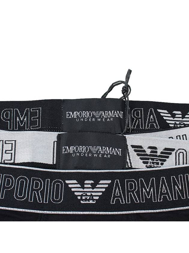 Cotton Briefs 2 Pack Black - EMPORIO ARMANI - BALAAN 10