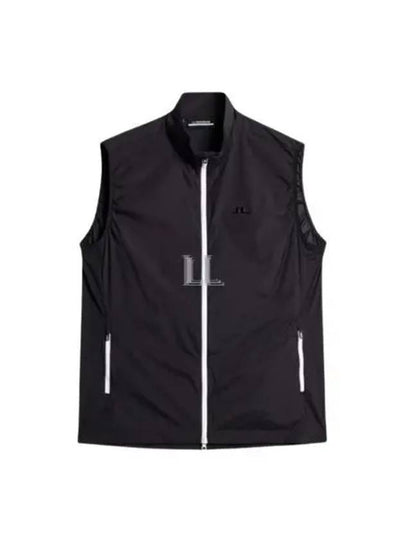 Men's Ash Light Packable Vest Black - J.LINDEBERG - BALAAN 2