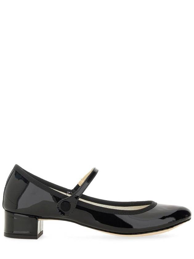 Women's Rose Mary Jane Middle Pumps Black - REPETTO - BALAAN 2