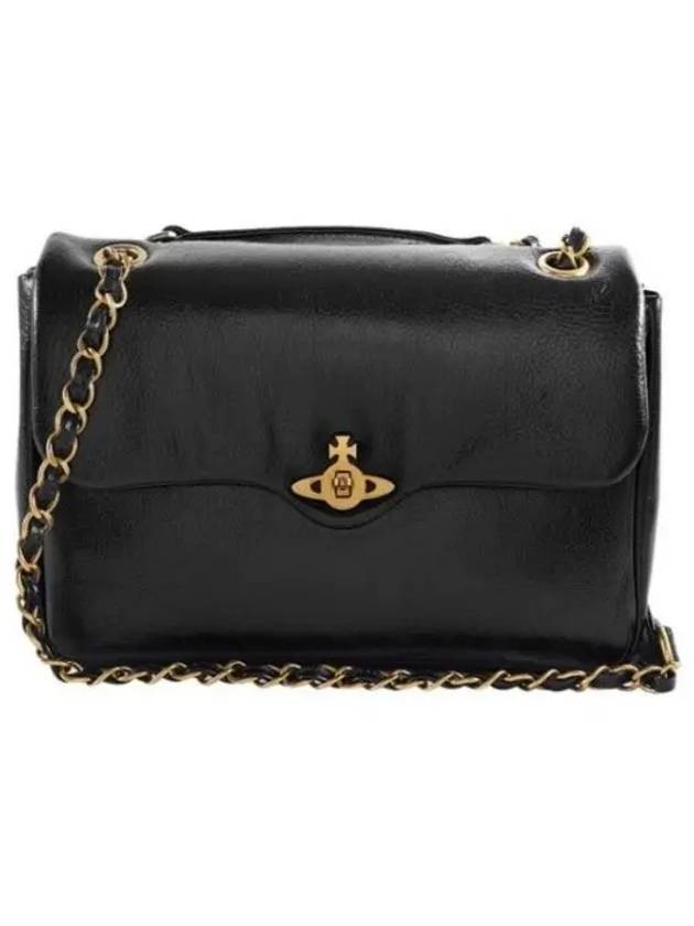 Anita Chain Shoulder Bag Black - VIVIENNE WESTWOOD - BALAAN 2