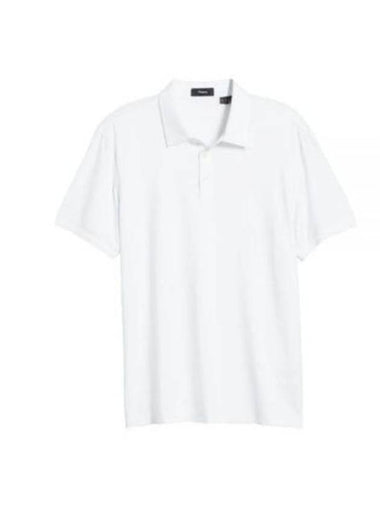 Polo T shirt O0299511100 White - THEORY - BALAAN 1