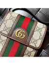 Ophidia GG Mini Bag Beige Ebony Brown - GUCCI - BALAAN 6