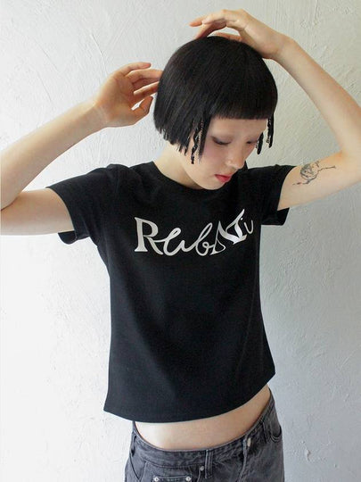 Lettering Logo T-Shirt Black - RUBATI - BALAAN 2