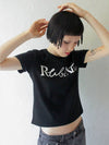 Lettering Logo Tshirt BLACK - RUBATI - BALAAN 1