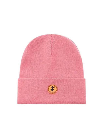 MEN LOU Knit Beanie Pink - SAVE THE DUCK - BALAAN 1