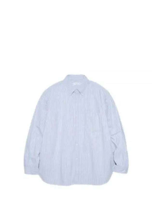 Button Down Striped Wind Long Sleeve Shirt Socks - NANAMICA - BALAAN 2