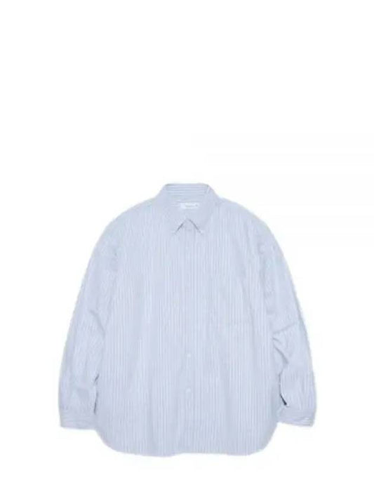 Button Down Striped Wind Long Sleeve Shirt Socks - NANAMICA - BALAAN 2