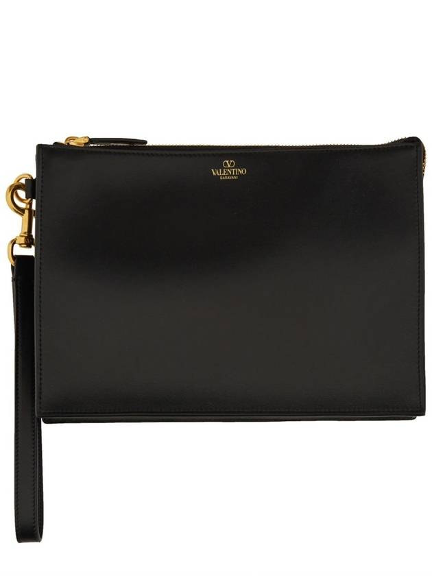 Garavani Clutch Pouch 4Y0P0U47LYI 0NO NERO - VALENTINO - BALAAN 3