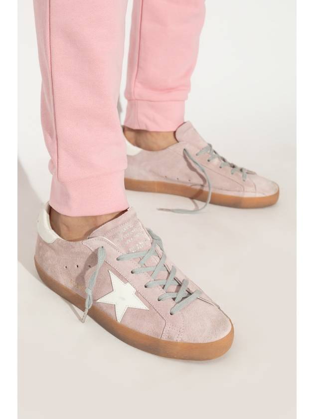 Superstar Suede Low Top Sneakers Pink - GOLDEN GOOSE - BALAAN 3