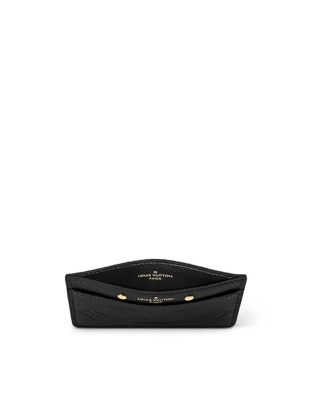 Monogram Empreinte Card Wallet Black - LOUIS VUITTON - BALAAN 4