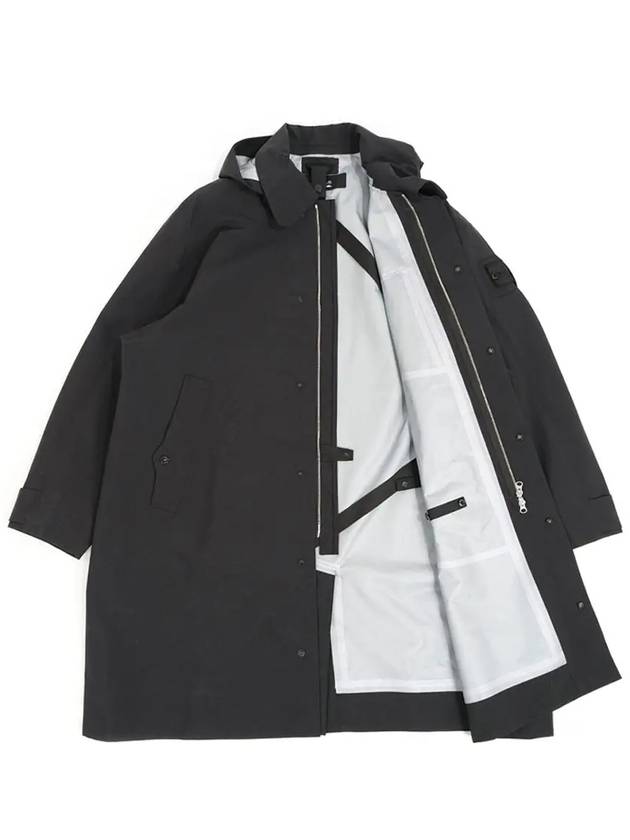 Shadow Gore-Tex Long Trench Coat Black - STONE ISLAND - BALAAN 5