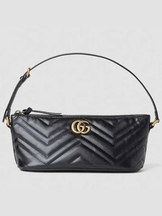 GG Marmont Shoulder Bag Black - GUCCI - BALAAN 2