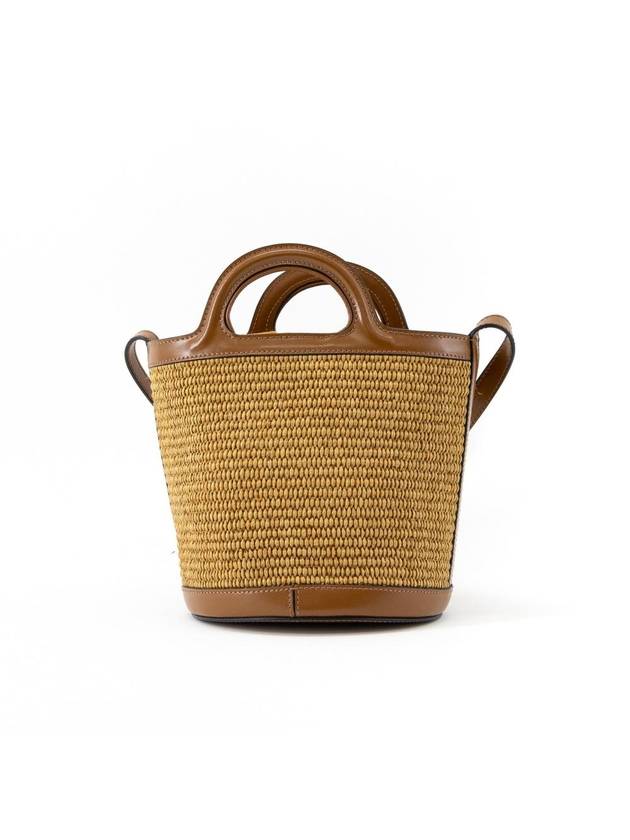 Tropicalia Small Bucket Bag Brown - MARNI - BALAAN 4