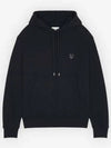 Bold Fox Head Patch Comfort Hoodie Black - MAISON KITSUNE - BALAAN 3