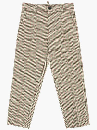 houndtooth check pants - DSQUARED2 - BALAAN 1