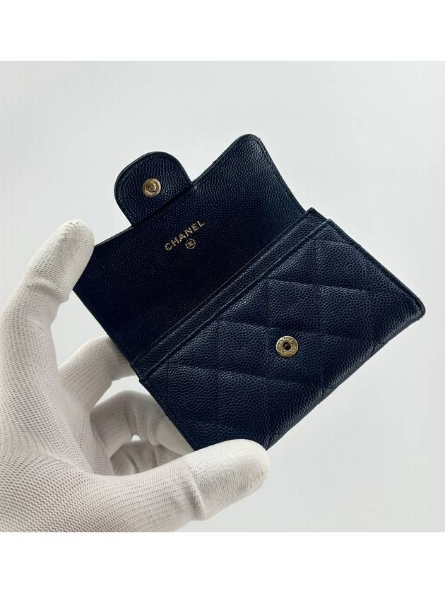 Classic caviar flap card wallet - CHANEL - BALAAN 6