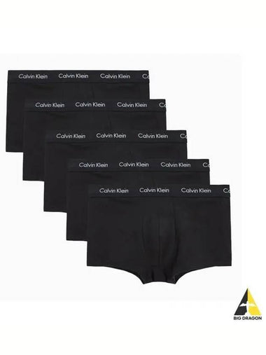 UNDERWEAR Men s Cotton Stretch Low Rise Trunks 5PK 3Color - CALVIN KLEIN - BALAAN 1