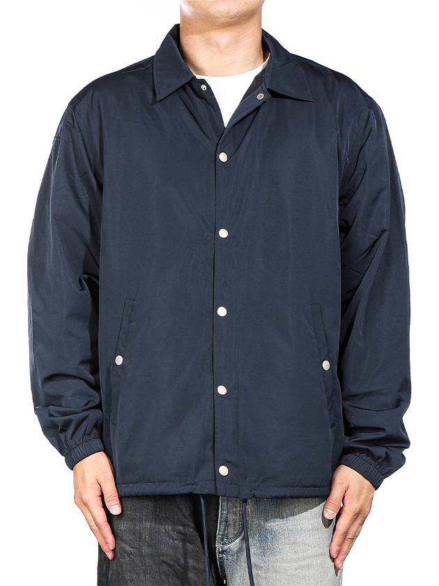 Men s Jacket NM02123WQ4020 NAVY - MAISON KITSUNE - BALAAN 1