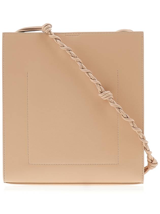 Tangle Medium Leather Cross Bag Beige - JIL SANDER - BALAAN 4