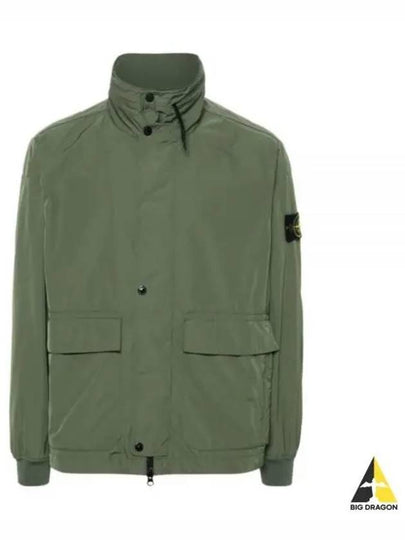 Compass Badge Jacket Dark Green - STONE ISLAND - BALAAN 2