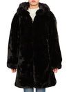 State Bunny Fur Jacket Black - MOOSE KNUCKLES - BALAAN 5