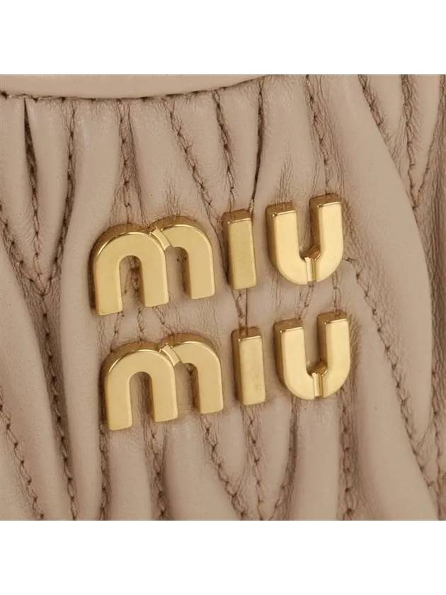 Matelassé Chain Shoulder Bag Power Pink - MIU MIU - BALAAN 6