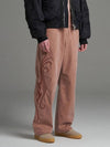 Chain Art Wide Pants Pink - SALONDEKII SDLABEL - BALAAN 1