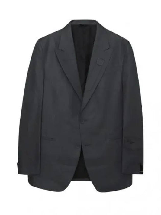 Linen single jacket denim men s - FENDI - BALAAN 1