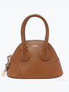 Women's Emma Mini Leather Tote Bag Brown - A.P.C. - BALAAN 2