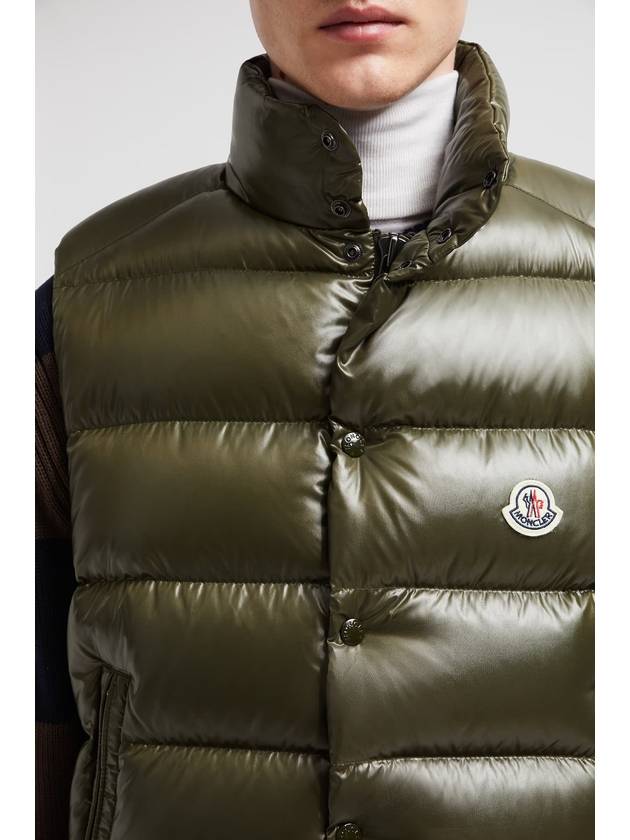 Tibb Down Vest Olive Green - MONCLER - BALAAN 5