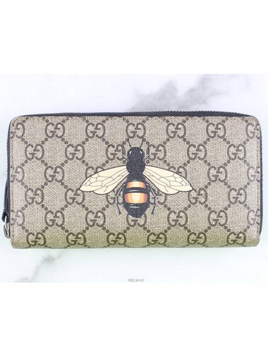 bee zipper long wallet - GUCCI - BALAAN 1