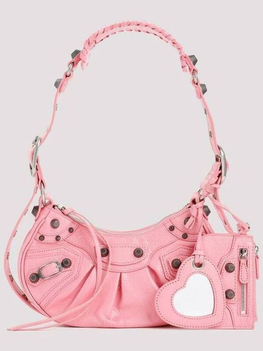 Le Cagole XS Lambskin Shoulder Bag Pink - BALENCIAGA - BALAAN 2