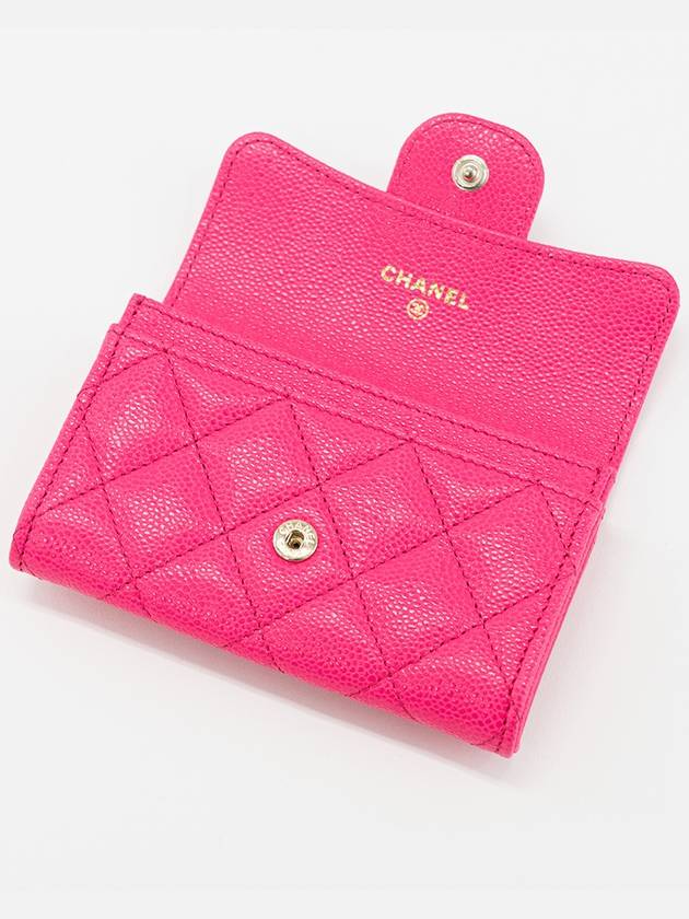 Card Wallet Classic Caviar Flap PUSHIA AP0214 - CHANEL - BALAAN 3